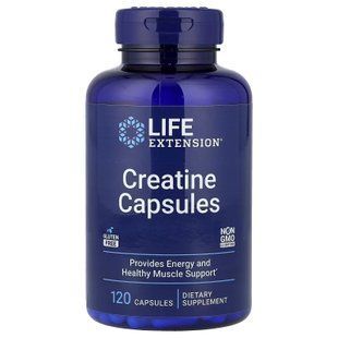 Life Extension Creatine Capsules, 120 капсул CN19938-1 фото