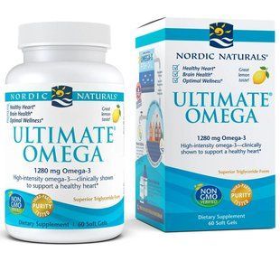 Nordic Naturals Ultimate Omega, 60 капсул E3FB1B4EA278 фото