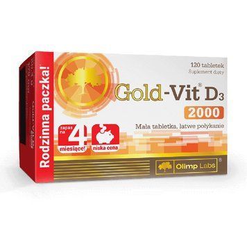 Olimp Sport Nutrition Gold-Vit D3 2000, 120 таблеток CN7400 фото
