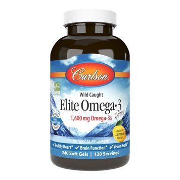 Carlson Labs Elite Omega-3 Gems, 240 капсул CN7434 фото