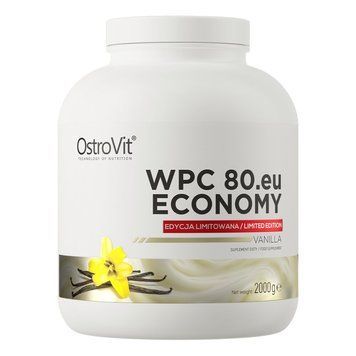 OstroVit Economy WPC80.eu, 2 кг - Ваниль CN16008-1 фото