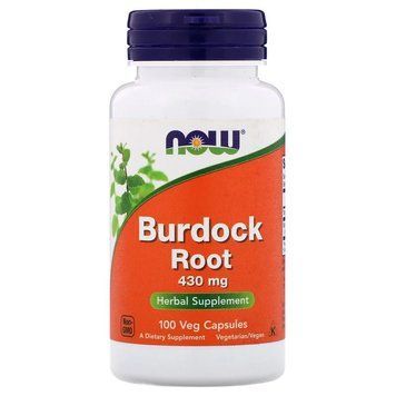 NOW Burdock Root 430 mg, 100 капсул CN3613 фото