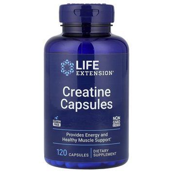 Life Extension Creatine Capsules, 120 капсул CN19938-1 фото