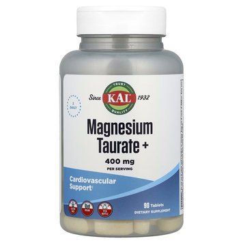 KAL Magnesium Taurate+ 400 mg, 90 таблеток CN11397 фото