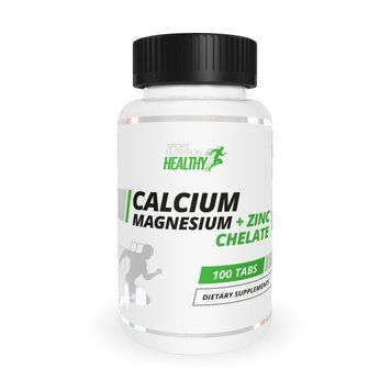 Healthy Calcium Magnesium + Zinc Chelate, 100 таблеток CN8257 фото
