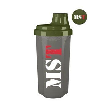 MST Nutrition Shaker, 700 мл - Transparent/Olive CN17280 фото