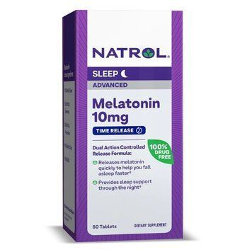 Natrol Melatonin 10 mg, 60 таблеток CN3581 фото