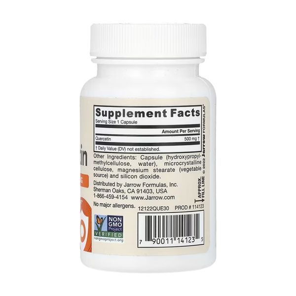Quercetin 500mg - 30 vcaps 2023-10-5571 фото