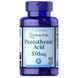 Puritan's Pride Pantothenic Acid 550 mg, 100 капсул CN13016 фото 1
