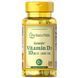 Puritan's Pride Vitamin D3 400 IU, 250 таблеток CN6214 фото 1