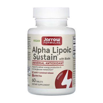Alpha Lipoic Sustain 300 mg - 60 tabs 2023-10-7153 фото