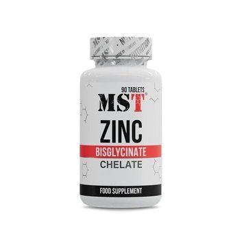MST Nutrition Zinc Chelate Bisglycinate, 90 таблеток CN14334 фото