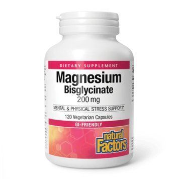 Magnesium Bisglycinate 200mg - 120 vcaps 2023-10-3820 фото