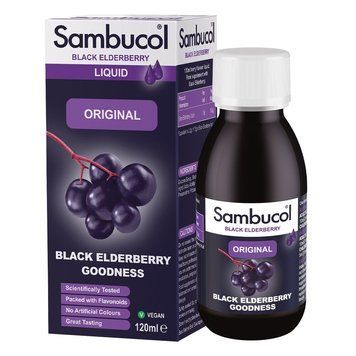 Sambucol Black Elderberry Original, 120 мл CN16577 фото