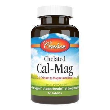 Carlson Labs Chelated Cal-Mag, 60 капсул CN6983 фото