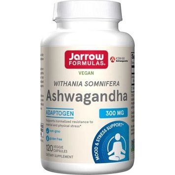 Jarrow Formulas Ashwagandha, 120 вегакапсул CN8193 фото
