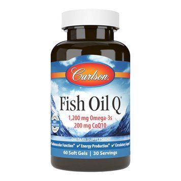 Carlson Labs Fish Oil Q, 60 капсул CN10773 фото
