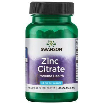 Swanson Zinc Citrate 30 mg, 60 капсул CN15244 фото