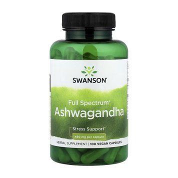 Ashwagandha 450mg - 100caps 100-93-4411784-20 фото