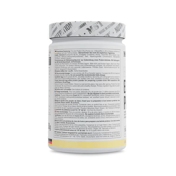 MST Nutrition Best Egg Protein, 500 грамм - Ваниль CN8259-1 фото