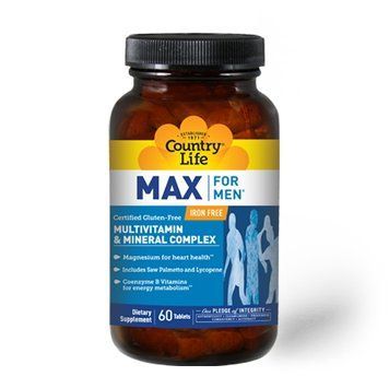 Country Life Max for Men, 60 таблеток CN5281 фото