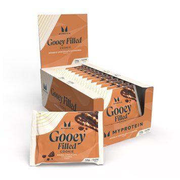 Protein Filled Cookie - 12x75g Double Chocolate and Caramel (До 05.26) 2023-10-7641 фото