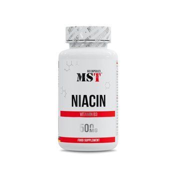 MST Nutrition Niacin, 60 капсул CN20068-1 фото