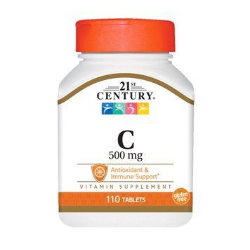 21st Century Vitamin C 500 mg, 110 таблеток CN3884 фото