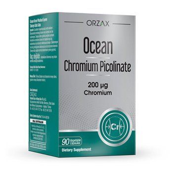 Orzax Ocean Chromium Picolinate 200 mcg, 90 капсул CN16295 фото