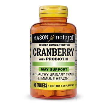 Mason Natural Cranberry with Probiotic, 60 таблеток CN11275 фото