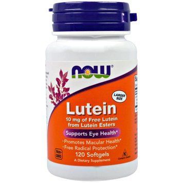 NOW Lutein 10 mg, 120 капсул CN3629 фото