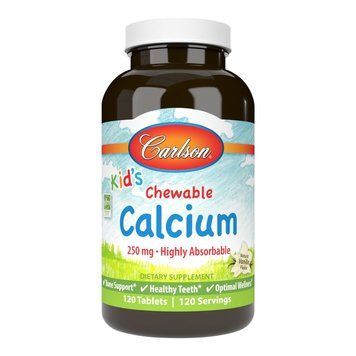 Carlson Labs Kid's Chewable Calcium, 120 таблеток CN7940 фото