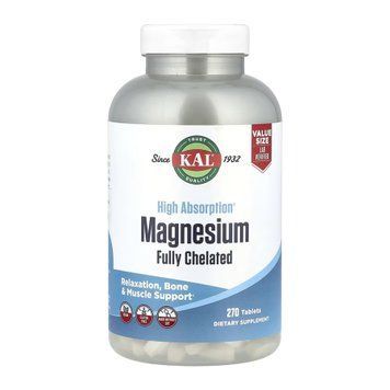Magnesium Fully Chelated - 270 tabs 2023-10-7150 фото