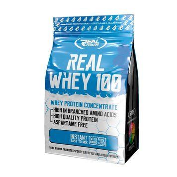 Real Pharm Real Whey 100, 700 грамм - Ваниль-ягода CN2132-3 фото