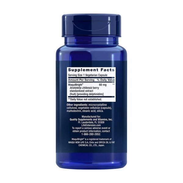 Life Extension Tear Support with MaquiBright 60 mg, 30 вегакапсул CN14093 фото