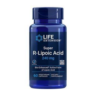 Life Extension Super R-Lipoic Acid 240 mg, 60 вегакапсул CN14081 фото
