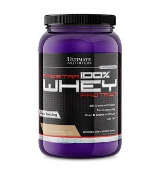 Ultimate Nutrition Prostar 100% Whey Protein, 908 грамм - Банан CN2447-6 фото