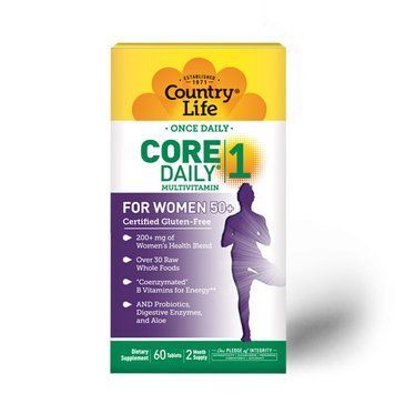 Country Life Core Daily-1 for Women 50+, 60 таблеток CN5263 фото