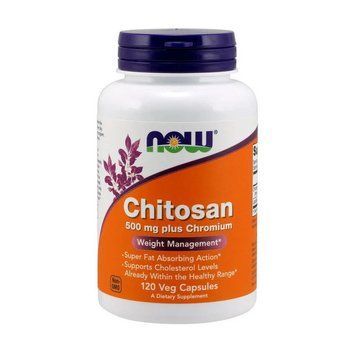 NOW Chitosan Plus 500 mg, 120 капсул CN3616 фото