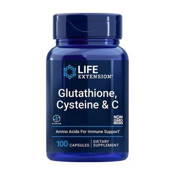 Life Extension Glutathione Cysteine & C, 100 капсул CN14047 фото