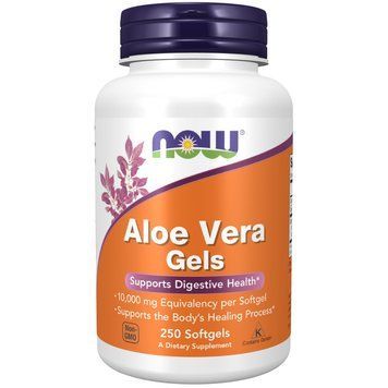 NOW Aloe Vera gels, 250 капсул CN9627 фото