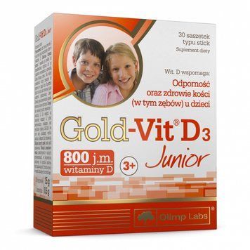 Olimp Sport Nutrition Gold-Vit D3 Junior, 30 пакетиков CN9635 фото