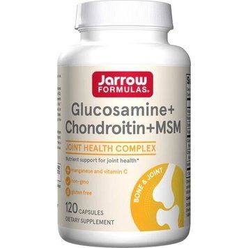 Jarrow Formulas Glucosamine + Chondroitin + MSM, 120 капсул CN8246 фото