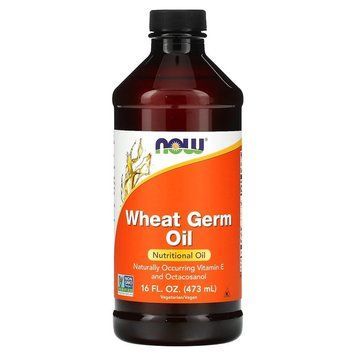 NOW Wheat Germ Oil, 473 мл CN13459 фото