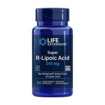 Life Extension Super R-Lipoic Acid 240 mg, 60 вегакапсул CN14081 фото