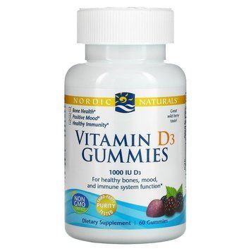 Nordic Naturals Vitamin D3, 120 жевательных таблеток D4AF52BED93D фото