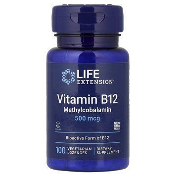 Life Extension Vitamin B12 500 mcg, 60 пастилок CN19943-1 фото