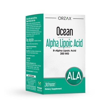 Orzax Ocean Alpha Lipoic Acid 200 mcg, 30 капсул CN16289 фото