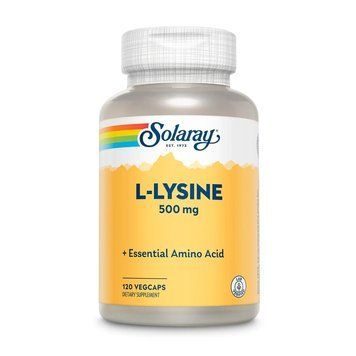 Solaray L-Lysine 500 mg, 120 вегакапсул CN8051 фото