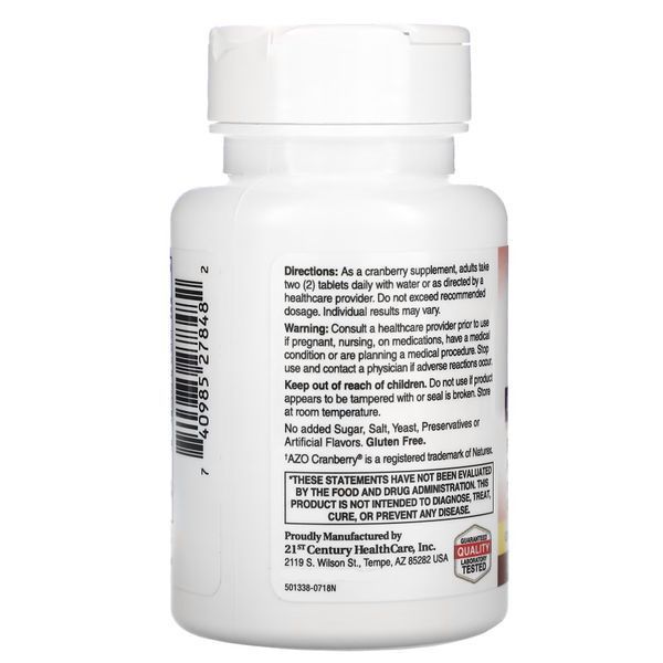 21st Century Cranberry Plus Probiotic, 60 таблеток CN11457 фото